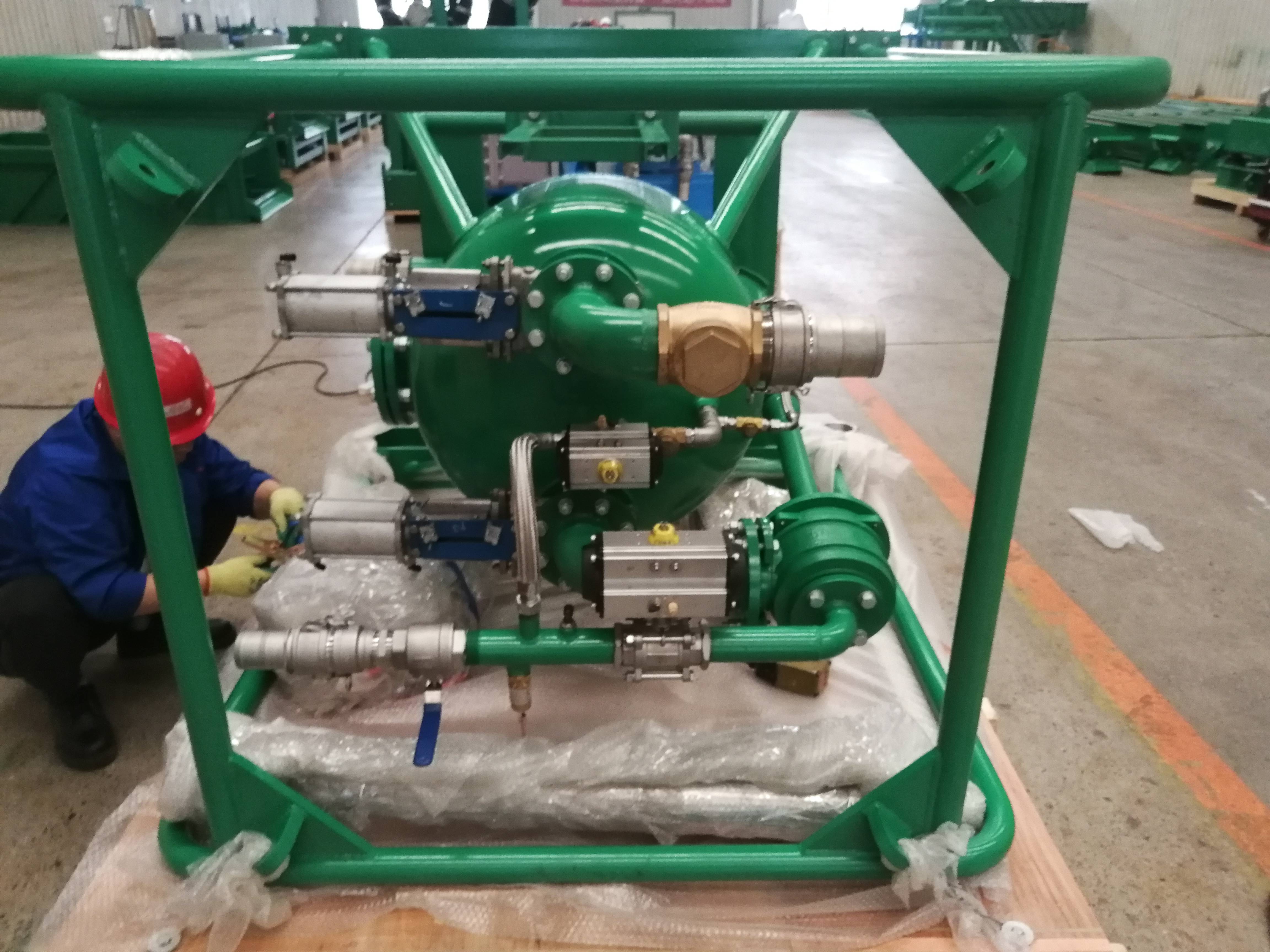 solids vacuum pump